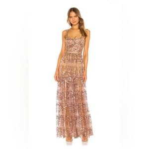 Bronx and Banco midnight runway dress